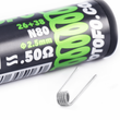 Fused Clapton Ni80 0.50Ohm Pre Built Coil Fused Clapton Ni80 0.50Ohm Pre Built Coil