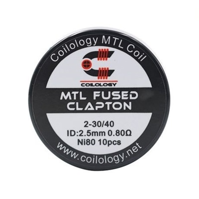 MTL Fused Clapton Ni80 0.8Ohm Pre Built Coil