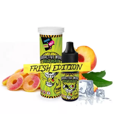 Radioactive Worms - Juicy Peach Fresh Edition