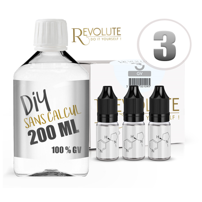 Revolute Base Pack VG 200ml