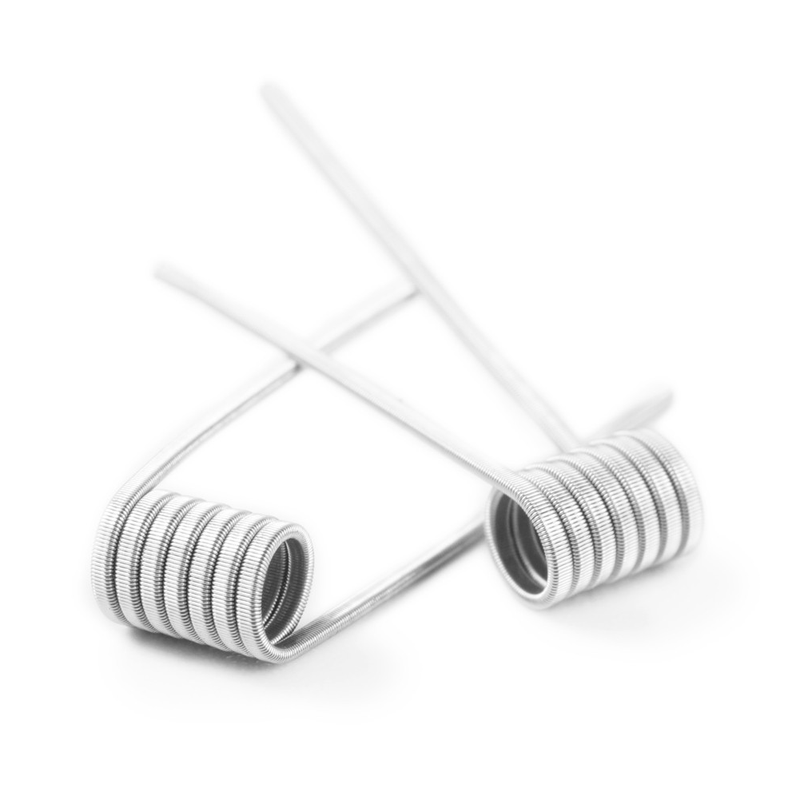 Dual Core Fused Clapton Ni80 0.62Ohm Pre Built Coil