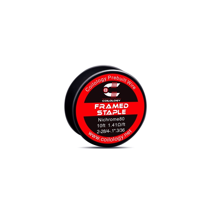 Ni80 Framed Staple Wire 2-28/4-.1X.3/36